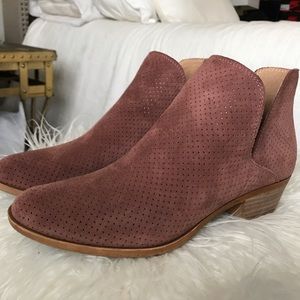 Lucky Brand Suede Booties